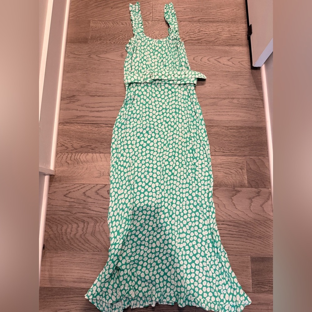 Faithfull the Brand St. Tropez Belted Midi Dress - Picture 3 of 4